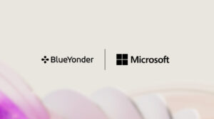 Logos de Blue Yonder y Microsoft