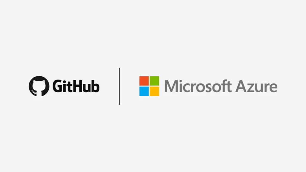 Logos de GitHub y Microsoft