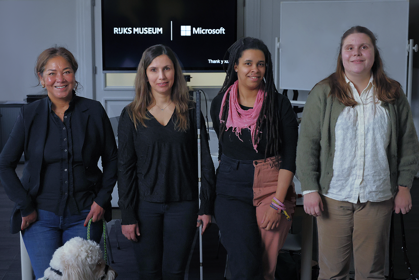 Las participantes de la investigación Carin de Bruin, Deniz Aydemyr Doke, Alicia Hoost y Anne Keizer